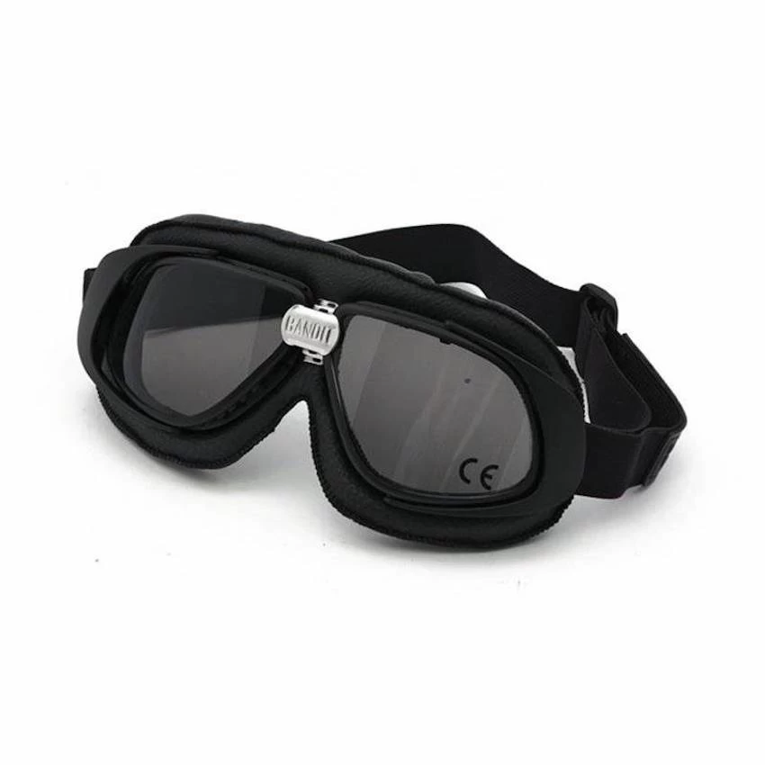 Bandit Classic Goggles Black Leather 4 Bandit Classic Goggles Black Leather - Afbeelding 2