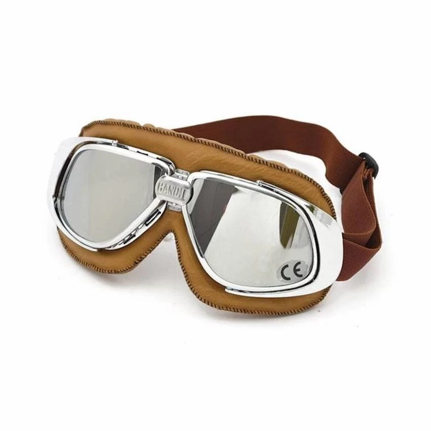 Bandit Classic Goggles Brown Leather 3 Bandit Classic Goggles Brown Leather