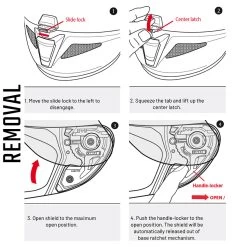 HJC HJ-26 RPHA 11 / RPHA 70 Visor Mirror -Motoraccessoires hjc hj 26 rpha 11 rpha 70 visor mirror 7