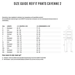 Rev'it Samples Trousers Cayenne 2 -Motoraccessoires revit samples trousers cayenne 2 2